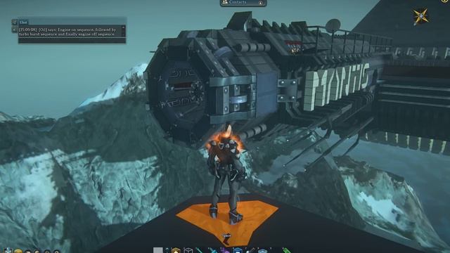 Mantis Engine on, burst and off sequence. смотреть онлайн