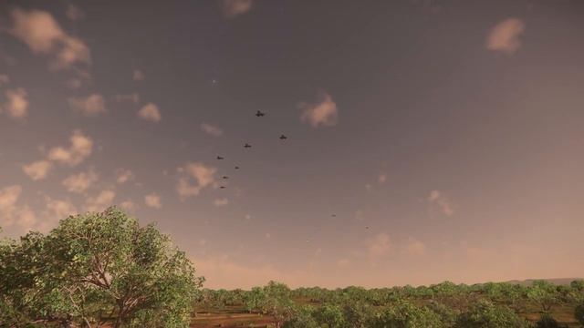 Multiple FH Fighter Squadrons Spotted Over Hurston | Star Citizen смотреть онлайн