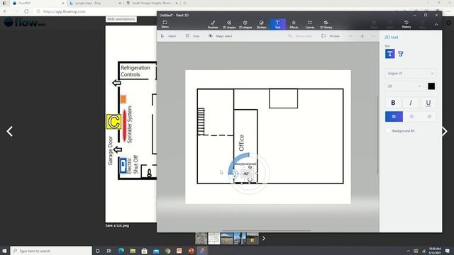 Draw a Floor Plan | Microsoft Paint смотреть онлайн