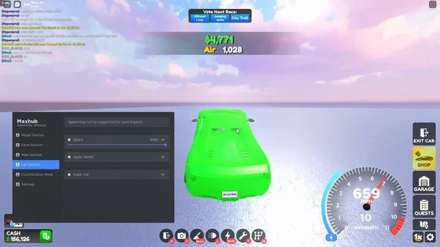 Drive World Script | Autofarm | Instant Win Races | смотреть онлайн