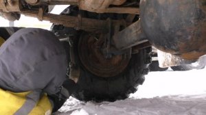 Без мазута никак! Обслуживание поворотных кулаков Газ 66 и Камаз 4310.