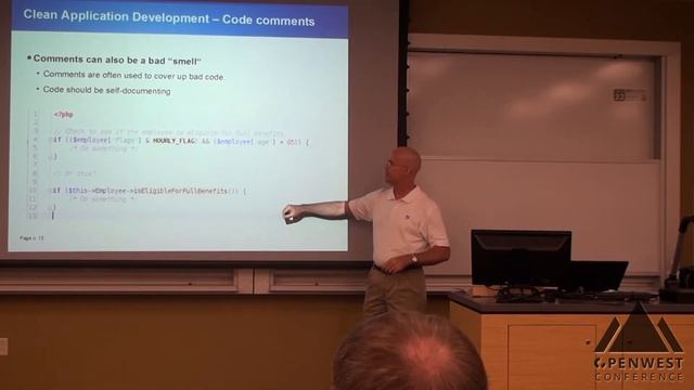 OpenWest 2013 - 5/2 - Adam Culp - Clean Application Development (90) смотреть онлайн