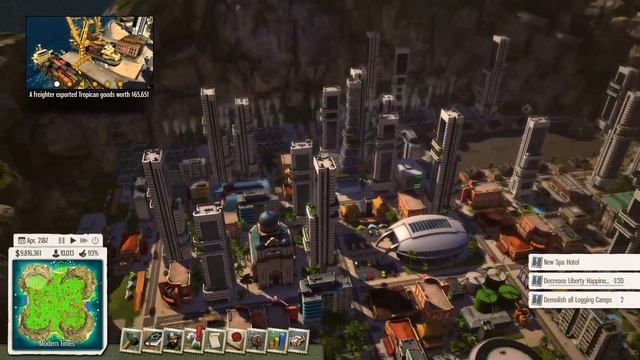 Tropico 5. City with 10K population смотреть онлайн