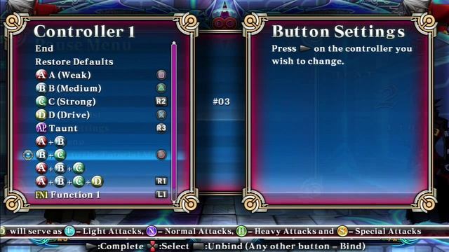 BlazBlue ChronoPhantasma Tutorial Part 1 смотреть онлайн