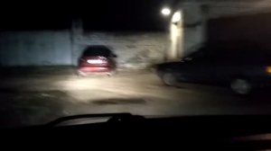 Тест светодиодов Opel Astra G. Светодиоды H7 и HB3 в фаре Opel Astra G. Ближний и дальний свет.