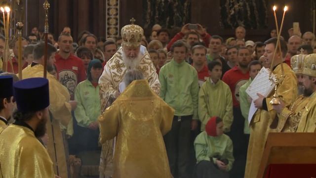 Возведение в сан митрополита Барнаульского и Алтайского Сергия. 24 мая 2015 года смотреть онлайн