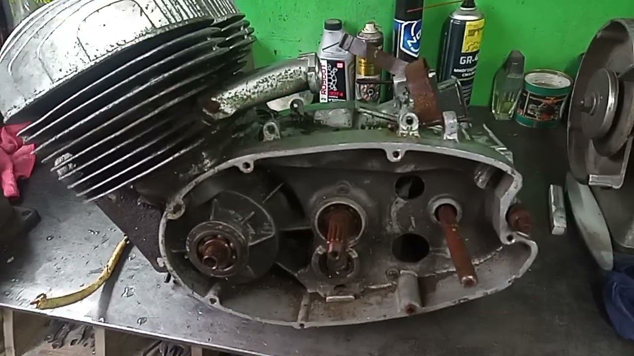 Движок ИЖ Ю 3 с металлоприемки смотреть онлайн