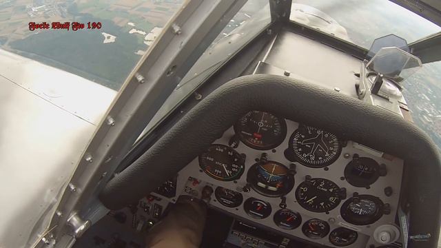 Flying The Focke-Wulf Fw190 Cockpit View