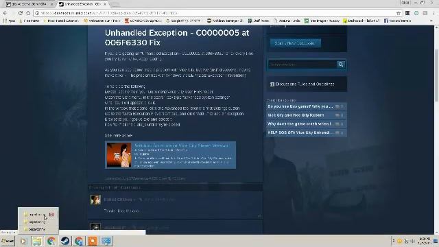 Unhandled Exception c0000005 Gta Vice City Fix смотреть онлайн