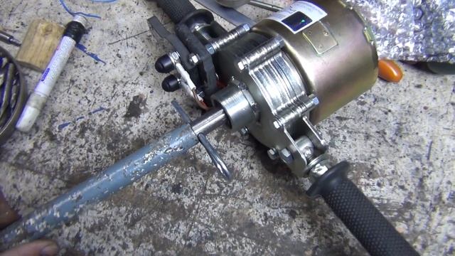 Электромоторедуктор Ерш 250 для рыбалки смотреть онлайн