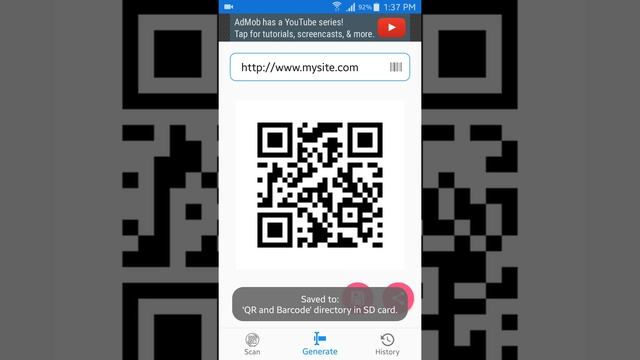 QR and Barcode Scanner and Generator app смотреть онлайн