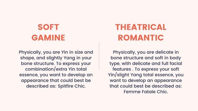 SOFT GAMINE VS THEATRICAL ROMANTIC (KIBBE) смотреть онлайн