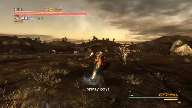 Jetstream Sam Vs Raiden But Raiden Isn't A Swordsman | Metal Gear Rising