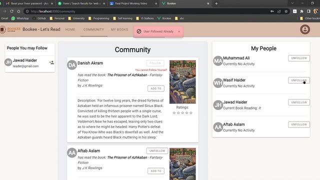 Bookee || Web Application using Graphs and Vue.js || in collaboration with @dsvideos54 :) смотреть онлайн