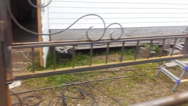 Распашные ворота своими руками! Первый опыт! смотреть онлайн