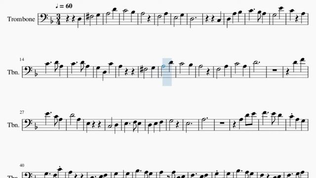SUPER EASY Trombone Sheet Music: How to play Isabella’s Lullaby by Takahiro Obata смотреть онлайн
