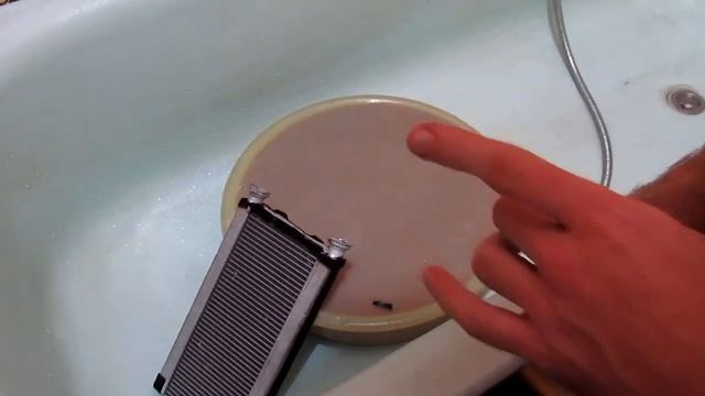 Промывка радиатора печки дома смотреть онлайн