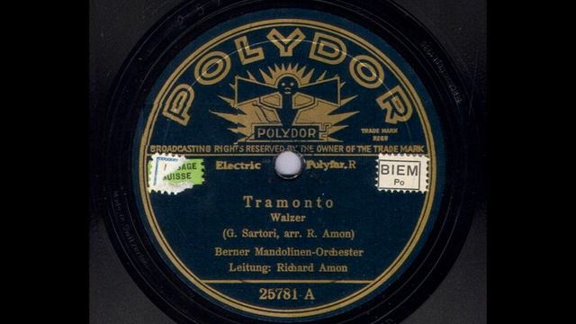 Berner Mandolinen-Orchester 1936: Tramonto смотреть онлайн