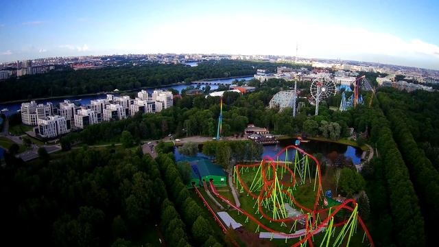 Приморский парк Победы Пробный полет по камере смотреть онлайн