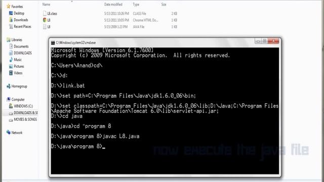 Execution of Servlet Programs using Tomcat 6 смотреть онлайн