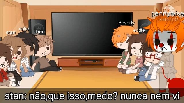 •Pernsonagens De It Ragindo Ao Pennywise •|GC|