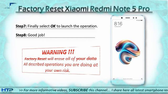 How To Hard Reset and Factory Reset Xiaomi Redmi Note 5 Pro смотреть онлайн