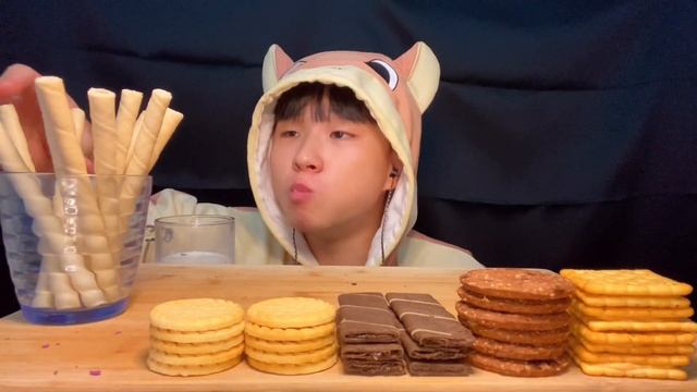 노브랜드 과자 여러가지 인기과자 먹방!??Snack Mukbang!