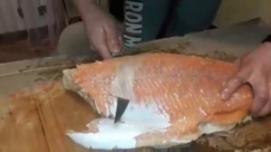 Разделка рыбы Филейными ножами