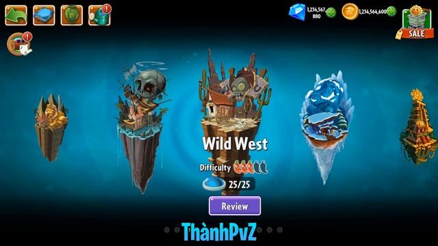 PvZ 2: Savefile/pp.dat (all plants lvl1, full map, unlimited coins & diamonds,...) смотреть онлайн