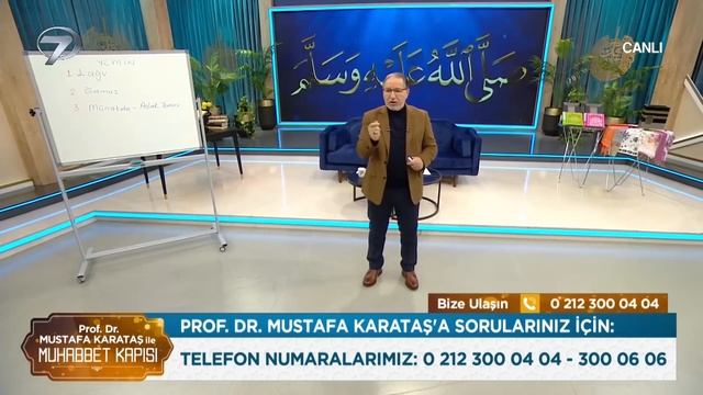 Prof. Dr. Mustafa Karataş Ile Muhabbet Kapısı - 28 Ocak 2024