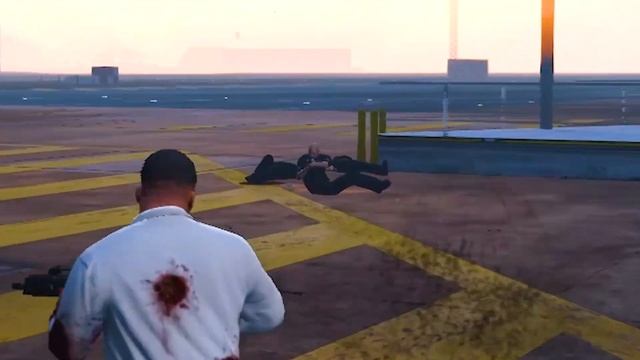 ФРАНКЛИН УГНАЛ САМОЛЕТ НО ОТ 5 ЗВЕЗД НЕ УШЕЛ (ГТА 5) смотреть онлайн