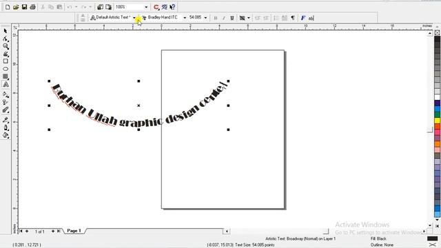 Corel Draw 9 Complete Course | 13th Class |Text Menu | کورل ڈرا مکمل کورس | Burhan Ullah смотреть онлайн