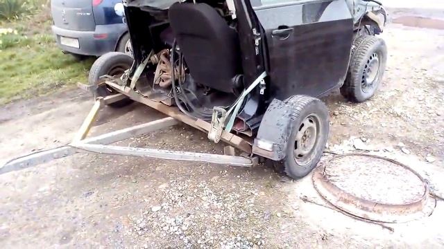 Кузовной ремонт авто. Остатки донора. смотреть онлайн