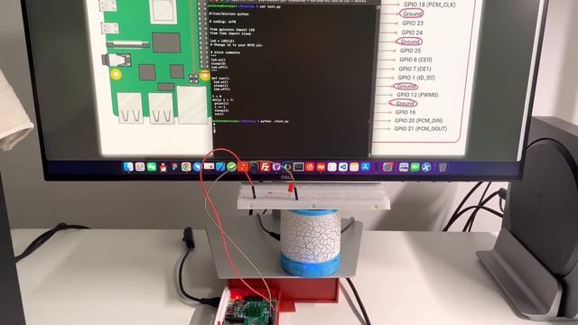 Raspberry Pi using GPIO with Python control LED смотреть онлайн