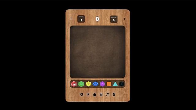 D&d (Dungeons and dragons) dice roller app for Iphone and Ipad protoyping in Figma. смотреть онлайн