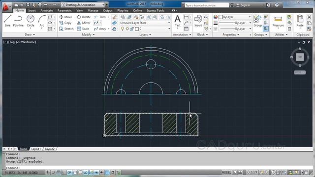 Aula 1.4- Agrupando objetos - Curso Gratuito AutoCAD 2012 Avançado - CADguru смотреть онлайн
