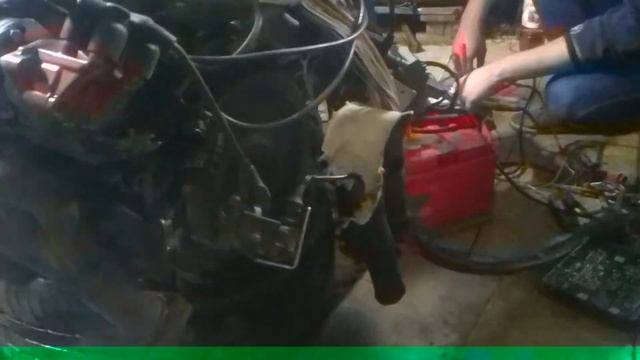 Запуск снятого мотора v8 audi abh(pt) в волгу смотреть онлайн