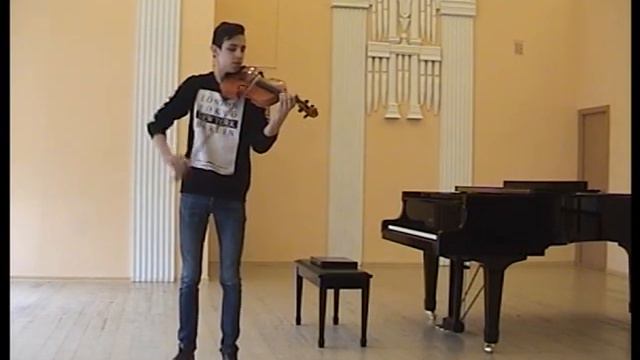 Арсентьев Артём И С Бах  Сюита №1 для виолончели соло Куранта