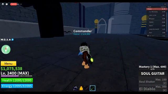 Unlocking Soul Guitar. Blox Fruit