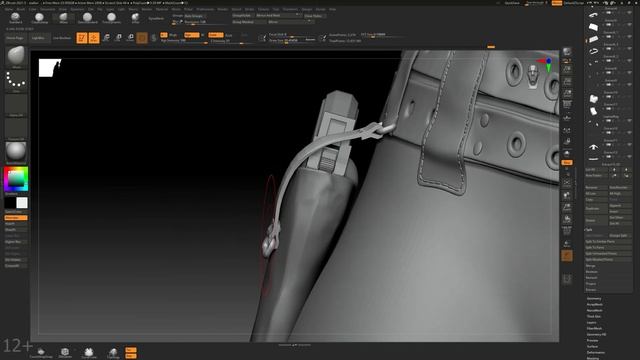 Создание 3D модели из арта S.T.A.L.K.E.R. 2 . Creating a 3d model from STALKER 2 | Timelapse смотреть онлайн