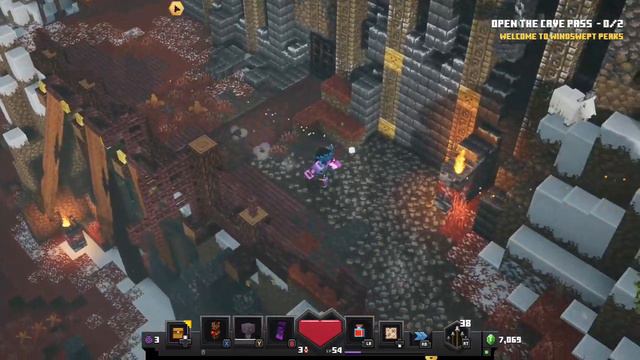 Minecraft dungeons Howling peaks playthrough (Read desc) смотреть онлайн