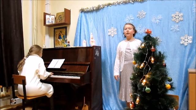 Рождественская песенка слова и музыка Ю. Давыдовой смотреть онлайн