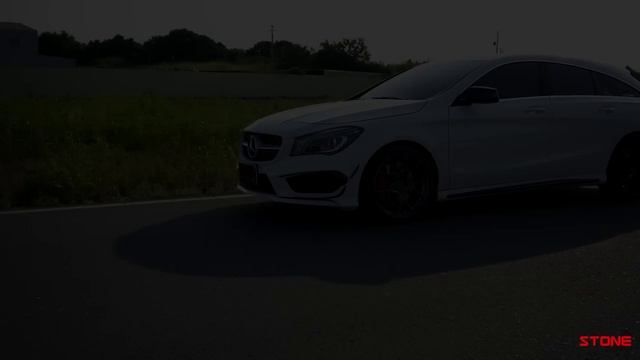 Mercedes-Benz CLA250 SB STONE Exhaust Eddy Down pipe+Cat-back смотреть онлайн