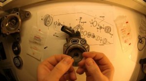 Ремонт насоса ГУР Honda Хонда (Honda power steering pump rebuild/overhaul)