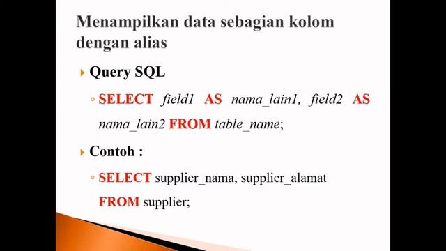 MySQL Dasar - Query Select MySQL (Part 12) смотреть онлайн
