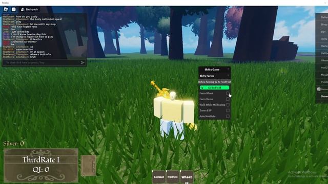 Roblox Murim Cultivation Autofarm Script/Hack - Wheat Farm, Item Farm AND MORE! смотреть онлайн