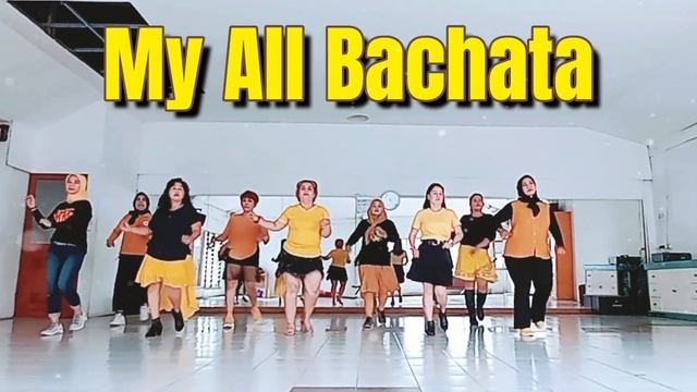 My All Bachata Line Dance || Choreo By Renny Eka смотреть онлайн