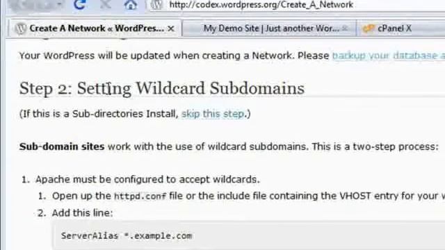 Create Wildcard Subdomains Video 2 Module 3 смотреть онлайн