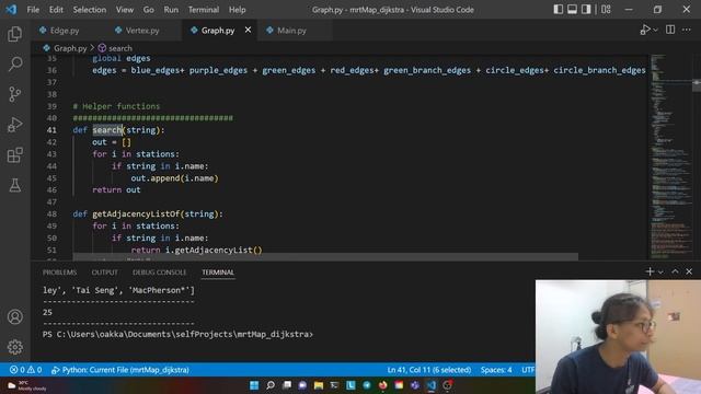 Dijkstra's Algorithm on Singapore MRT смотреть онлайн