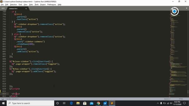 Bootstrap 4 Sidebar Menu Responsive with Sub menu | Create Responsive Side Navigation | CodeBox смотреть онлайн